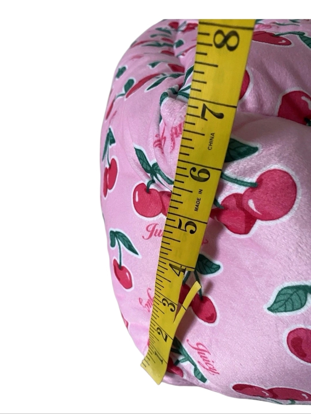 JUICY COUTURE Pink Cherry Print Pet Bed - Picture 4 of 8